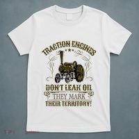 Steam Traction Engine Retirement Idea Steam Engine T-Shirt thumb 5