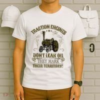 Steam Traction Engine Retirement Idea Steam Engine T-Shirt thumb 6