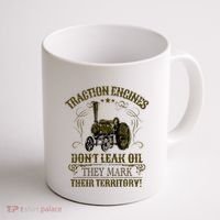 Steam Traction Engine Retirement Idea Steam Engine Coffee Mug thumb 1