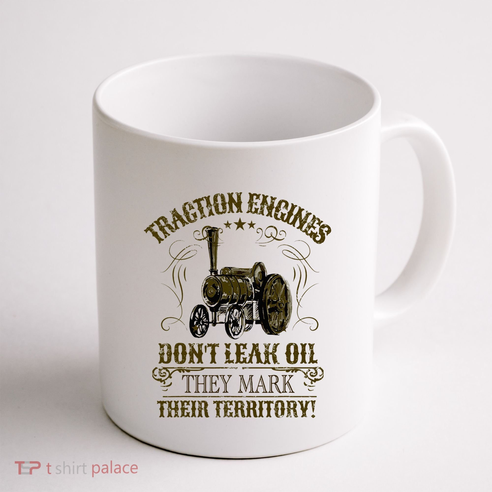 Steam Traction Engine Retirement Idea Steam Engine Coffee Mug