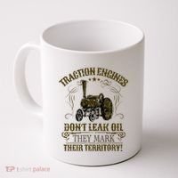 Steam Traction Engine Retirement Idea Steam Engine Coffee Mug thumb 0