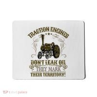 Steam Traction Engine Retirement Idea Steam Engine Mousepad thumb 0
