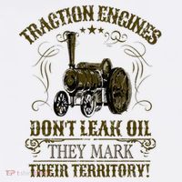Steam Traction Engine Retirement Idea Steam Engine Mousepad thumb 1
