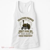 Steam Traction Engine Retirement Idea Steam Engine Women's Tank Top thumb 0