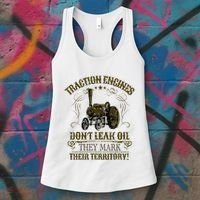 Steam Traction Engine Retirement Idea Steam Engine Women's Tank Top thumb 3