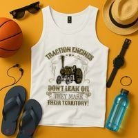 Steam Traction Engine Retirement Idea Steam Engine Tank Top thumb 4