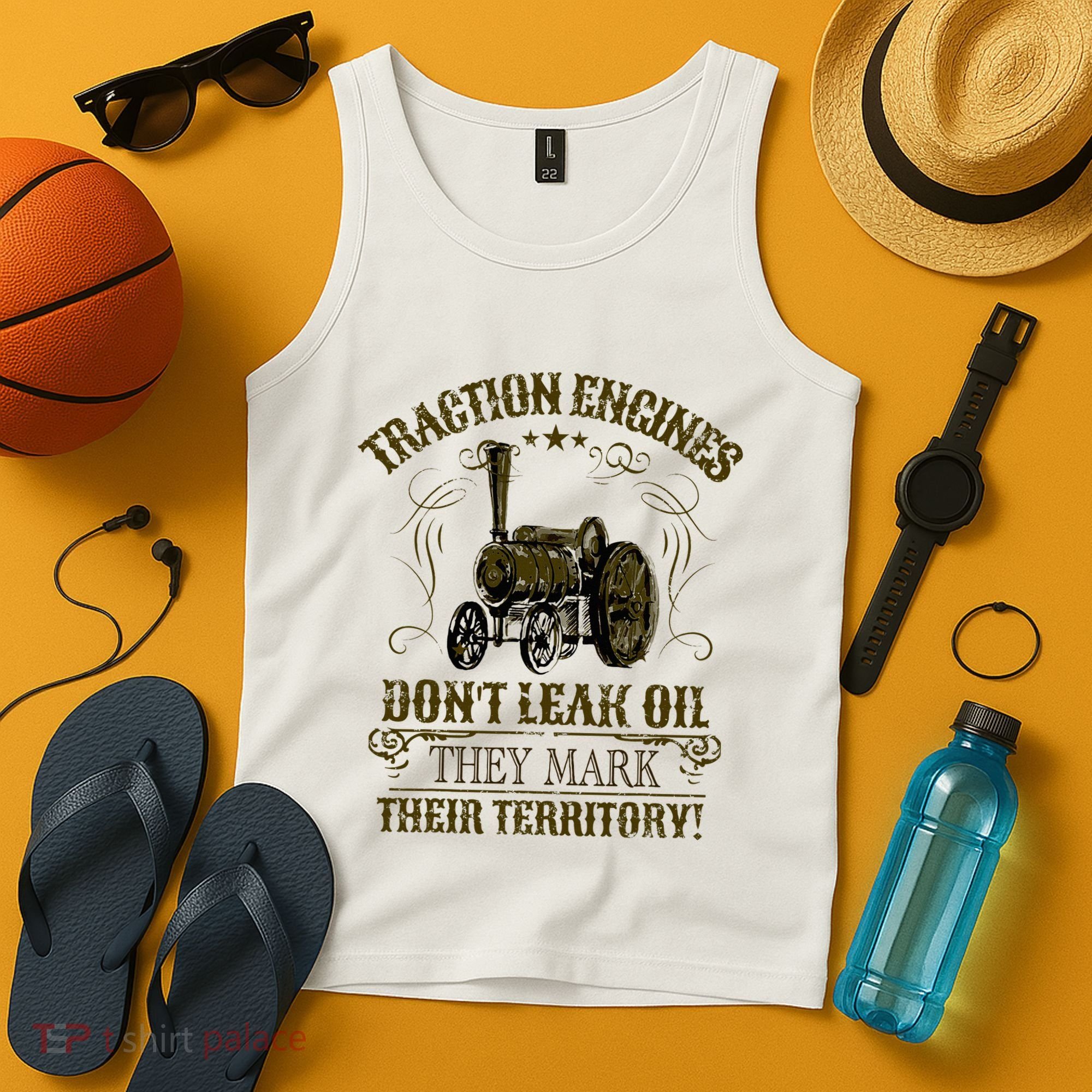 Steam Traction Engine Retirement Idea Steam Engine Tank Top