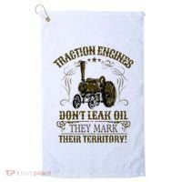 Steam Traction Engine Retirement Idea Steam Engine Golf Towel thumb 0