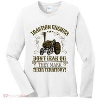 Steam Traction Engine Retirement Idea Steam Engine Women's Long Sleeve Shirt thumb 0