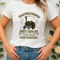 Steam Traction Engine Retirement Idea Steam Engine Women's T-Shirt thumb 2