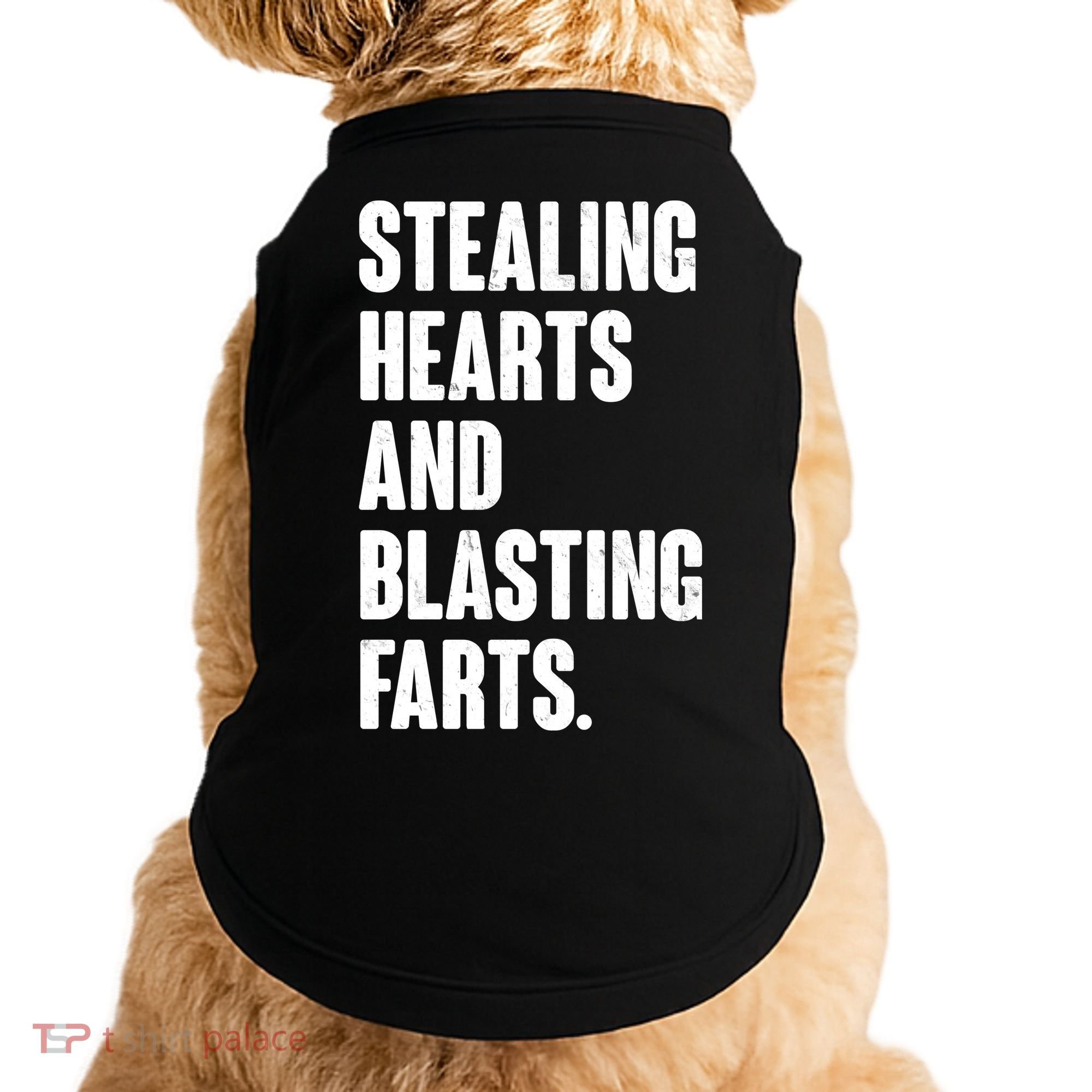 Stealing Hearts And Blasting Farts Doggie Tank