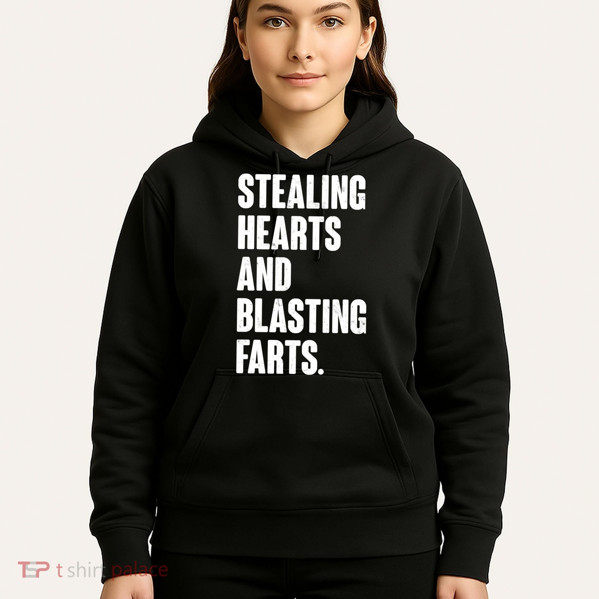 Stealing Hearts And Blasting Farts Hoodie
