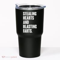Stealing Hearts And Blasting Farts Tumbler thumb 0