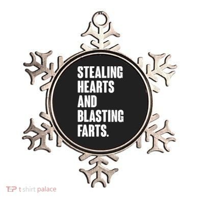 Stealing Hearts And Blasting Farts Ornament
