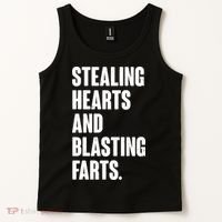 Stealing Hearts And Blasting Farts Tank Top thumb 2