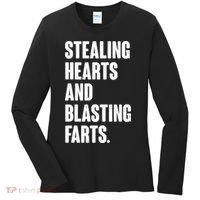 Stealing Hearts And Blasting Farts Women's Long Sleeve Shirt thumb 0