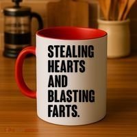 Stealing Hearts And Blasting Farts Coffee Mug thumb 4