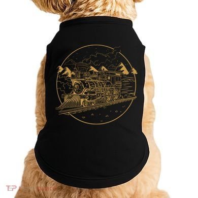 Steam Train Doggie Tank
