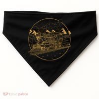 Steam Train USA-Made Doggie Bandana thumb 0