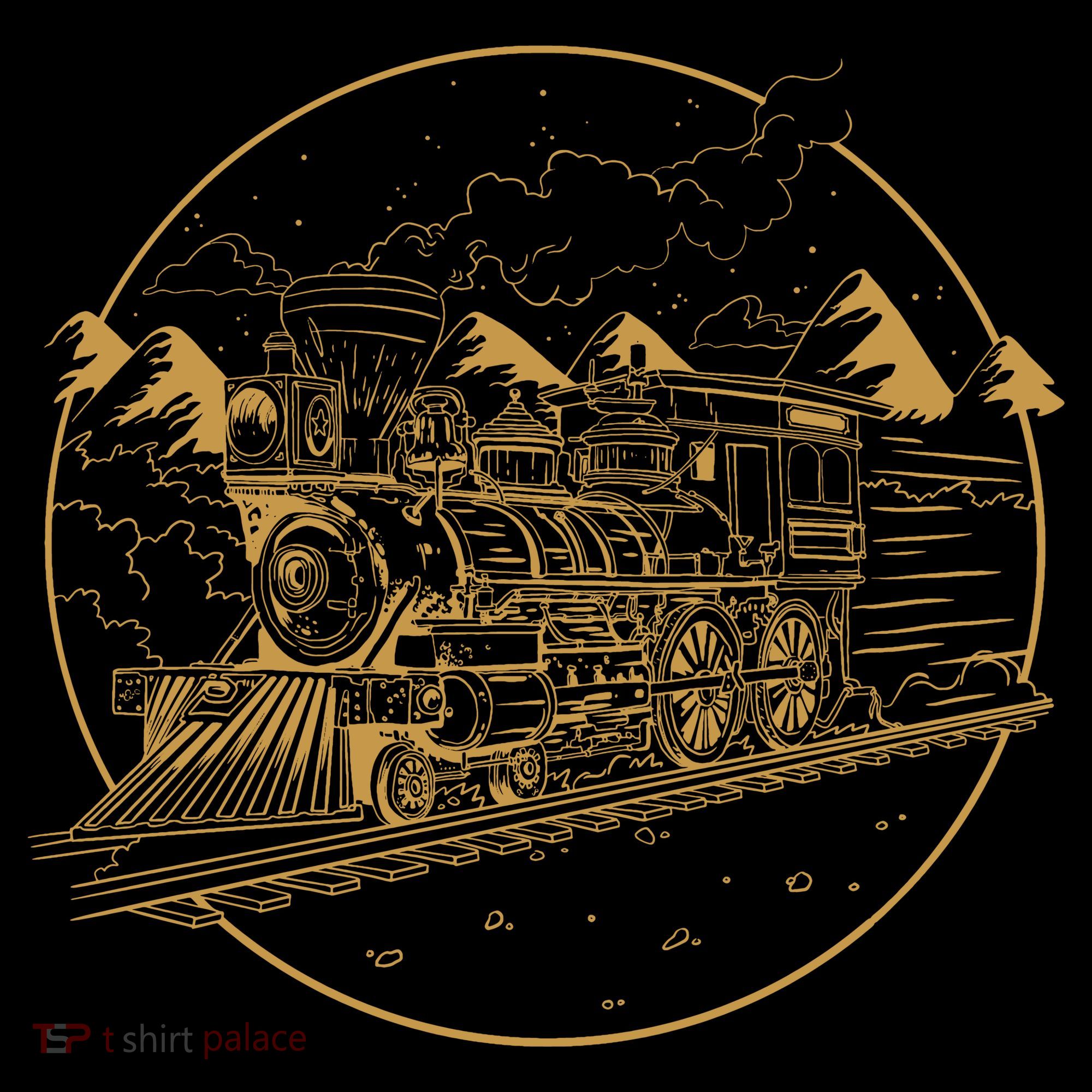 Steam Train Women's Tank Top