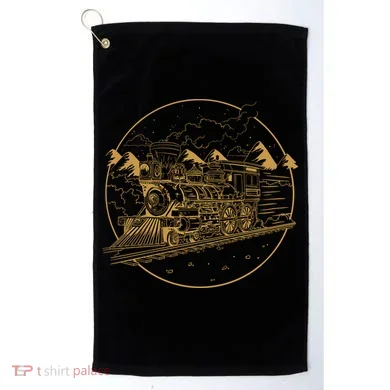 Steam Train Golf Towel