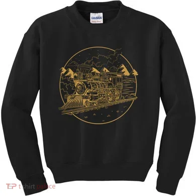 Steam Train Kids Sweatshirt