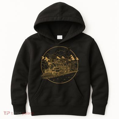 Steam Train Kids Hoodie