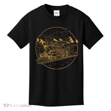 Steam Train Kids T-Shirt