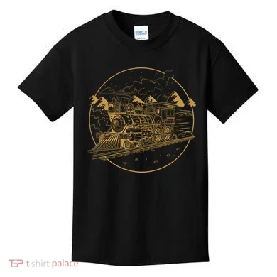 Steam Train Kids T-Shirt