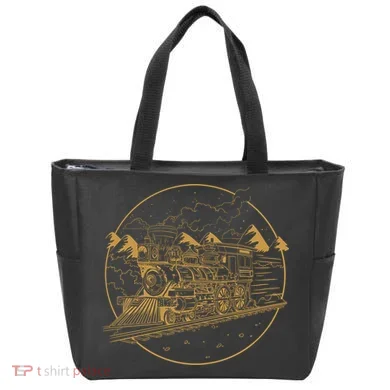 Steam Train Tote Bag