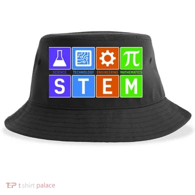 STEM - Science Technology Engineering Mathematics Sustainable Bucket Hat
