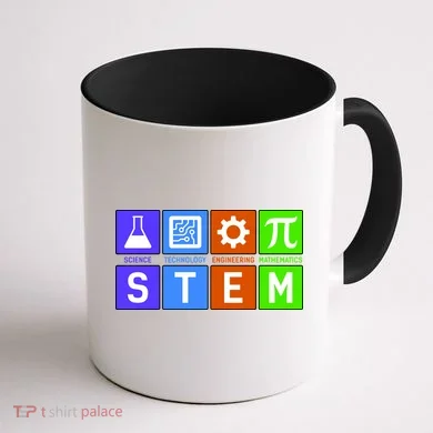 STEM - Science Technology Engineering Mathematics Coffee Mug back
