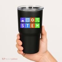 STEM - Science Technology Engineering Mathematics Tumbler thumb 2