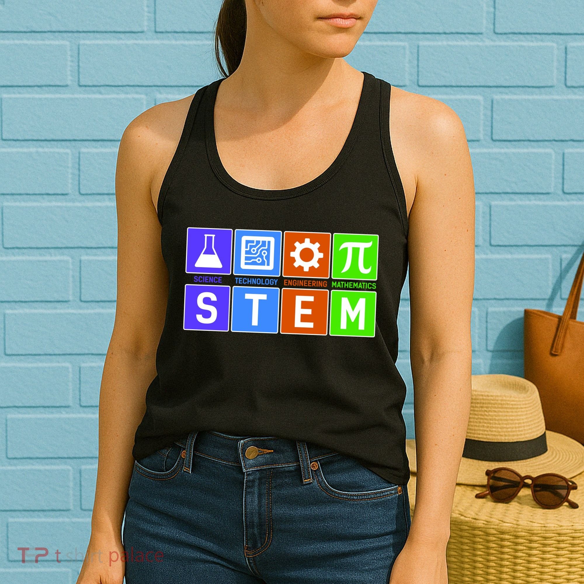 STEM - Science Technology Engineering Mathematics Women's Tank Top