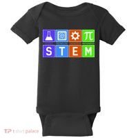 STEM - Science Technology Engineering Mathematics Baby Bodysuit thumb 0