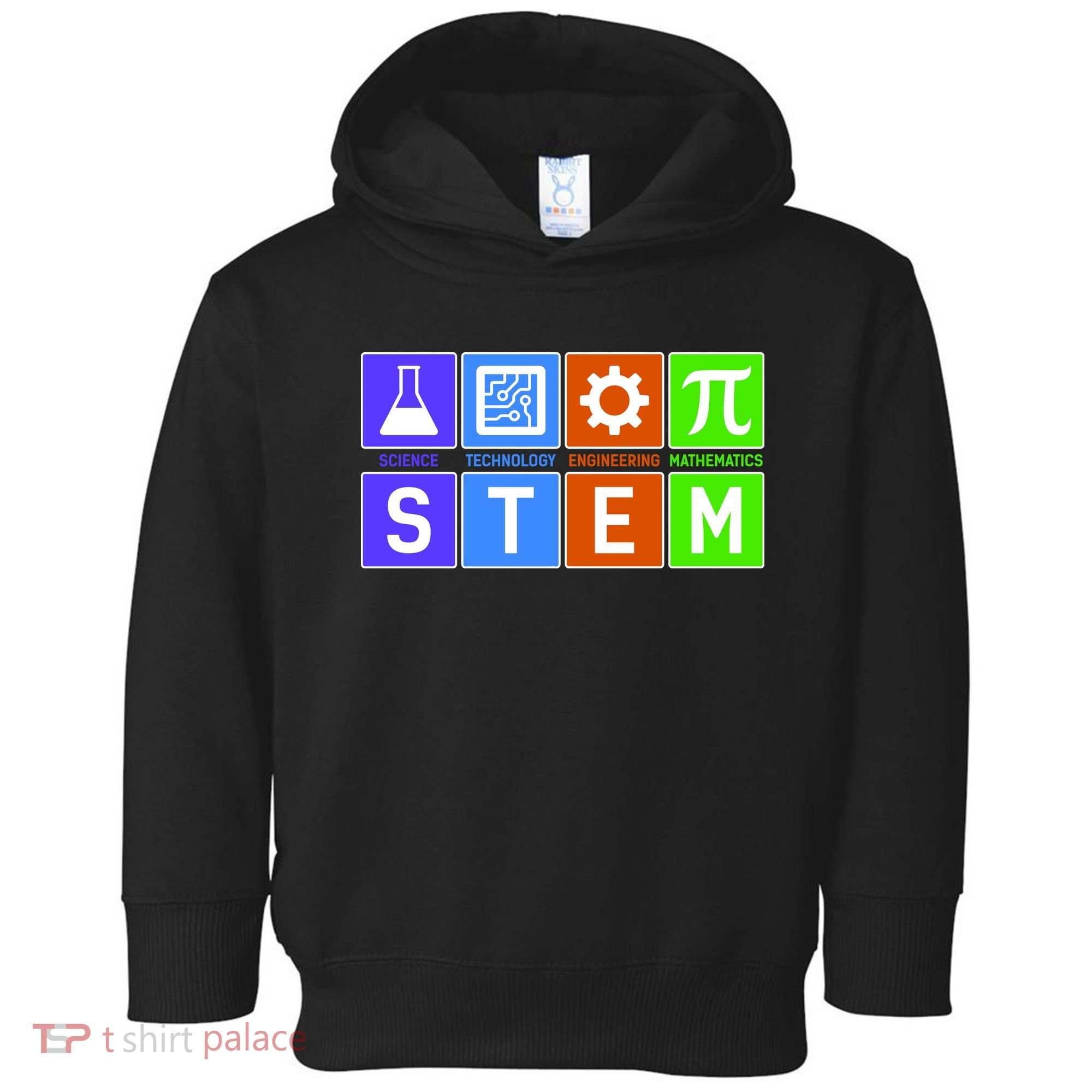 STEM - Science Technology Engineering Mathematics Toddler Hoodie