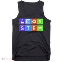 STEM - Science Technology Engineering Mathematics Tank Top thumb 0