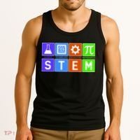 STEM - Science Technology Engineering Mathematics Tank Top thumb 3