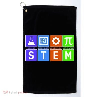 STEM - Science Technology Engineering Mathematics Golf Towel