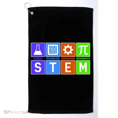 STEM - Science Technology Engineering Mathematics Golf Towel
