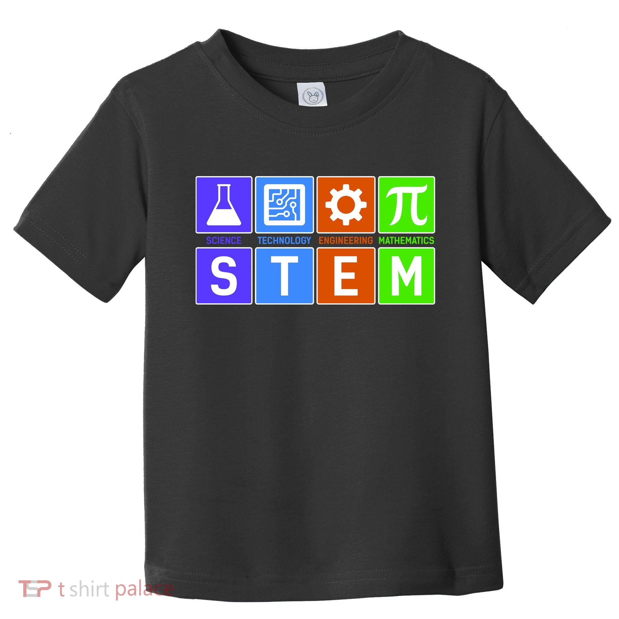 STEM - Science Technology Engineering Mathematics Toddler T-Shirt