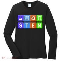 STEM - Science Technology Engineering Mathematics Women's Long Sleeve Shirt thumb 0