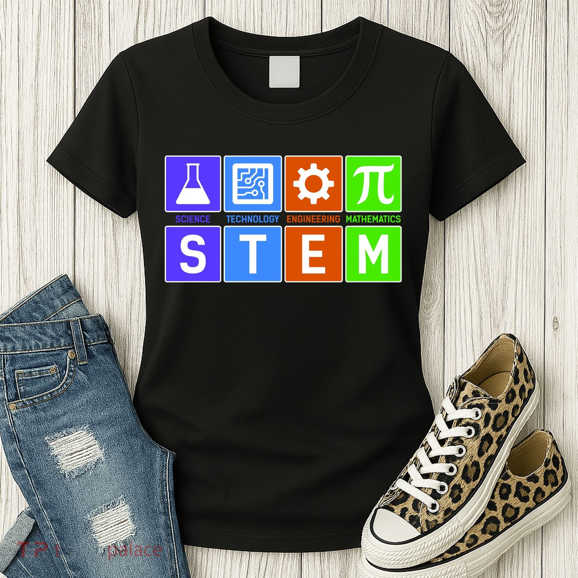 STEM - Science Technology Engineering Mathematics Women's T-Shirt