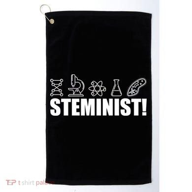 Steminist March For Science Logo Golf Towel