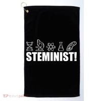 Steminist March For Science Logo Golf Towel thumb 0