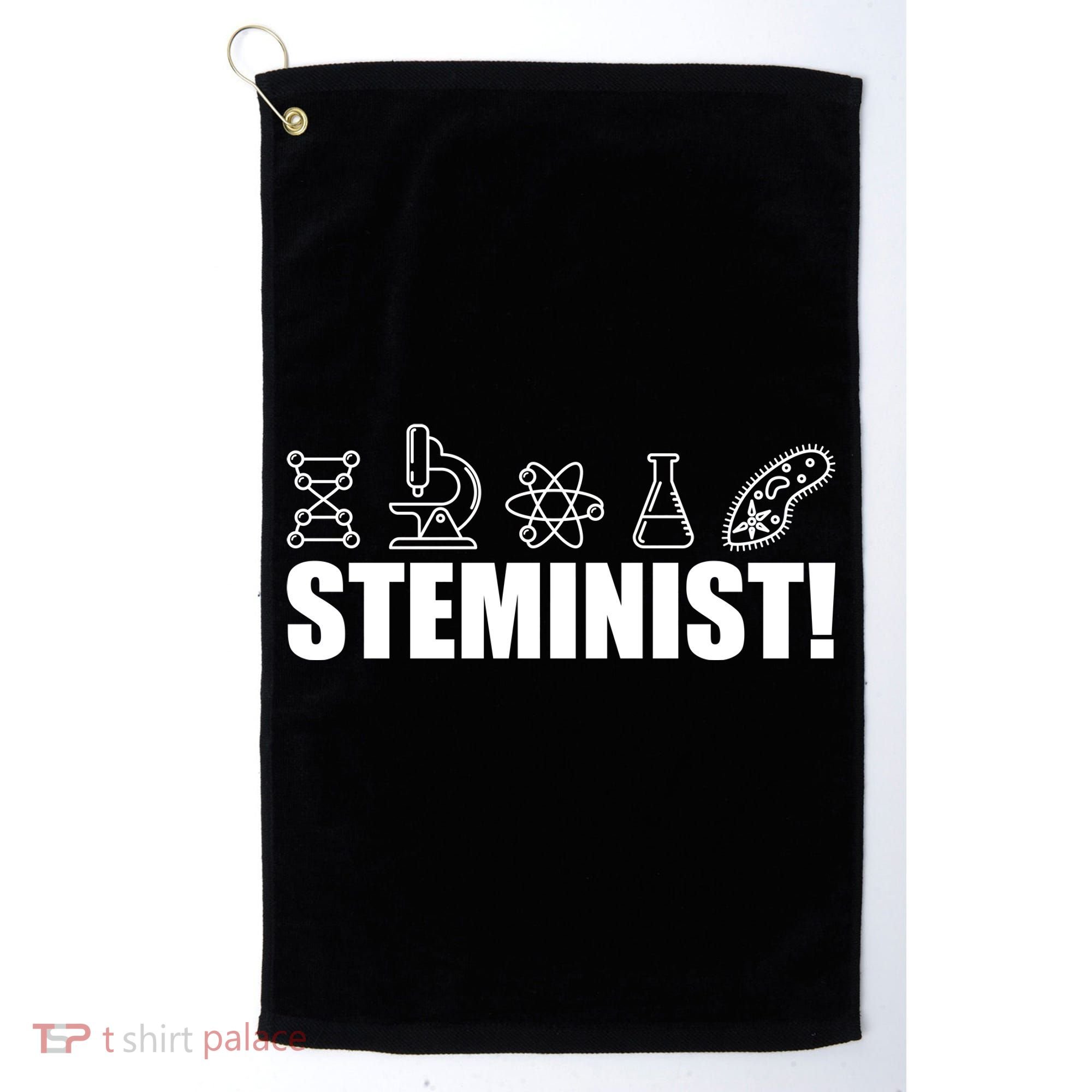 Steminist March For Science Logo Golf Towel