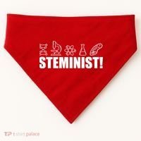 Steminist March For Science Logo USA-Made Doggie Bandana thumb 0