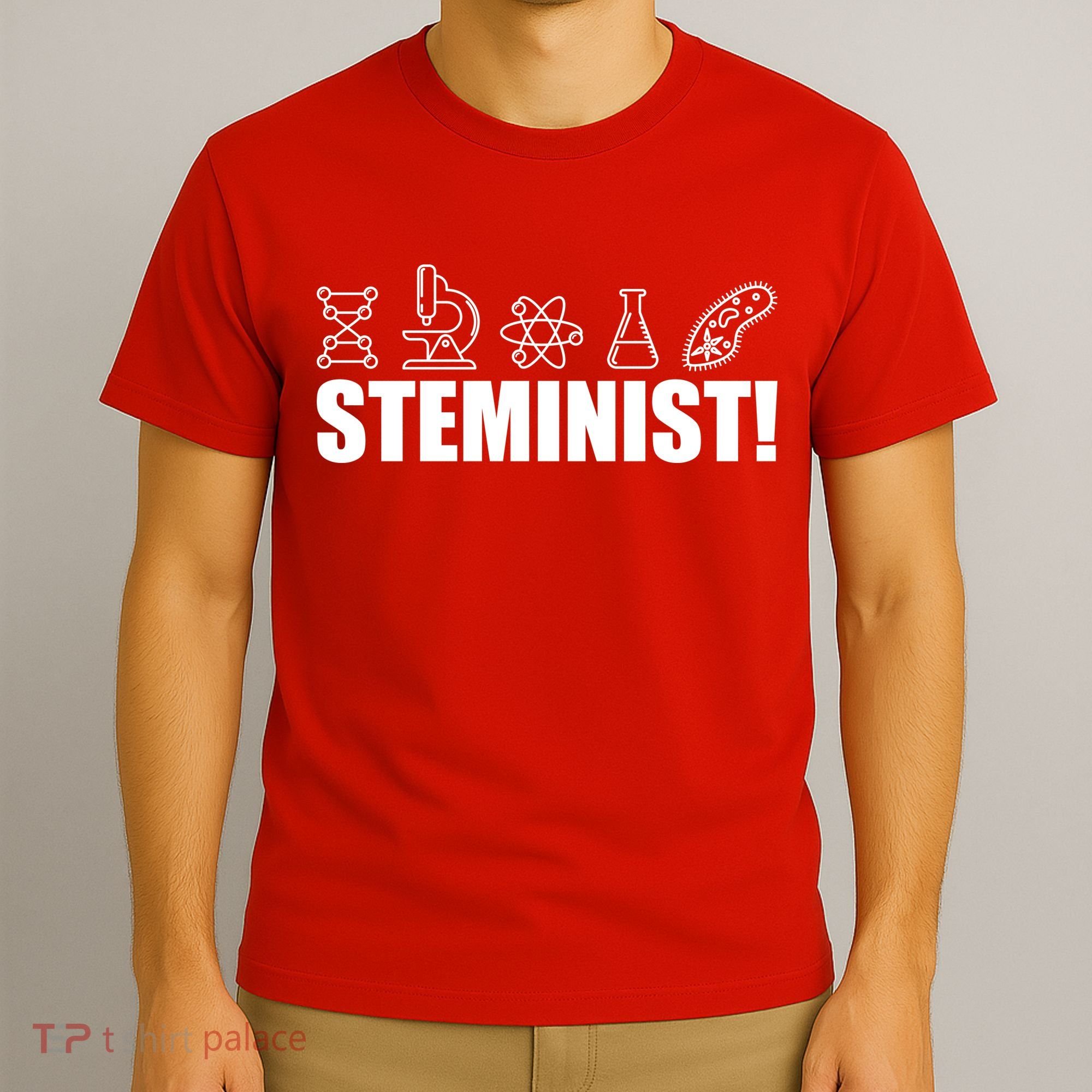 Steminist March For Science Logo T-Shirt