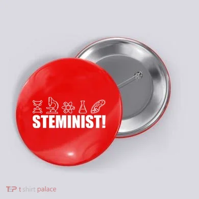 Steminist March For Science Logo Button