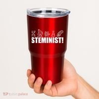 Steminist March For Science Logo Tumbler thumb 2